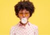 There is no difference between bubble gum and chewing gum in our mass market everything is called “Chappies”.